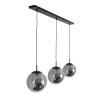 Suspension Steinhauer Bollique Noir, 3 lumières