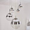 Suspension Degevos Nickel mat, 5 lumières