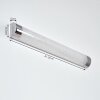 lampe miroir Morges LED Chrome, Scintillant, Blanc, 1 lumière