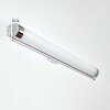 lampe miroir Morges LED Chrome, Blanc, 1 lumière