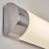 lampe miroir Morges LED Chrome, Blanc, 1 lumière