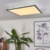 Plafonnier Salmi LED Noir, Blanc, 2 lumières