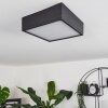 Plafonnier Netstal LED Anthracite, 1 lumière