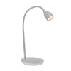 Lampe de table Brilliant Anthony LED Titane, 1 lumière