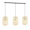 Suspension SCHÖNER-WOHNEN-Kollektion Calla Noir, 3 lumières