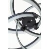 Suspension SCHÖNER-WOHNEN-Kollektion Loop LED Noir, 1 lumière