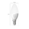 LED E14 5,5 Watt 2700 Kelvin 470 Lumen Philips Hue White