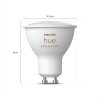 LED GU10 5 Watt 2000 - 6500 Kelvin 230 Lumen Philips Hue White & Color Ambiance