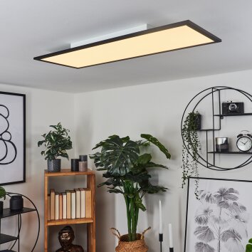 Plafonnier Wilderswil LED Blanc, 1 lumière