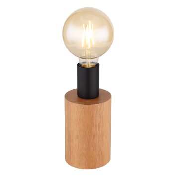 Lampe de table Globo KIRA Brun foncé, 1 lumière