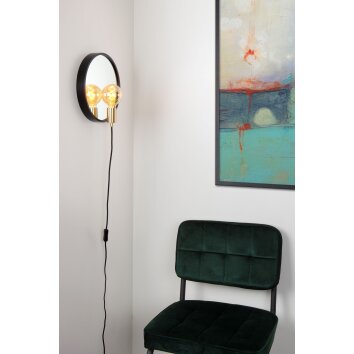 Applique murale Lucide REFLEX Noir, 1 lumière