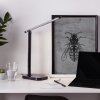 Lampe de table Brilliant Vicari LED Noir, 1 lumière