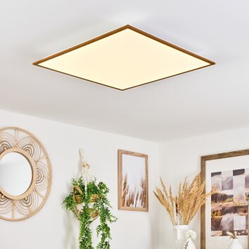 Plafonnier Barasat LED Blanc, 1 lumière