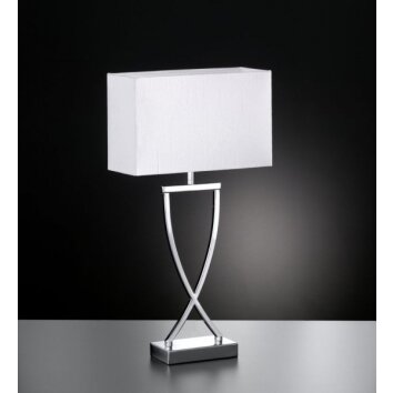 Lampe à poser Honsel Anni Chrome, 1 lumière