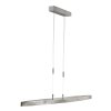 Suspension Fischer & Honsel Colmar LED Nickel mat, 5 lumières