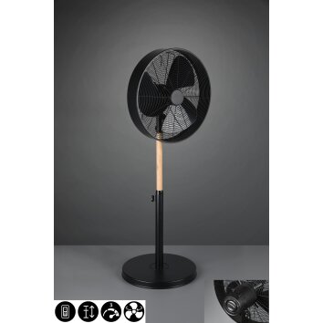 Ventilateur Reality Viking Noir