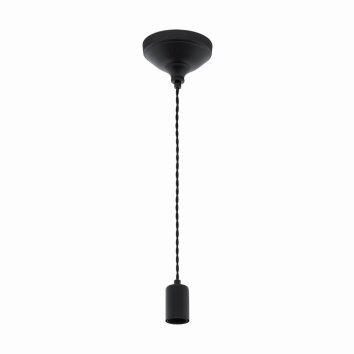 Suspension Eglo YORTH Noir, 1 lumière