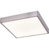 Plafonnier Globo VITOS LED Nickel mat, 1 lumière