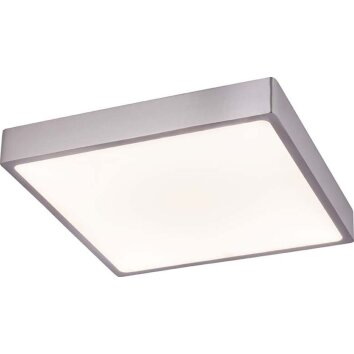 Plafonnier Globo VITOS LED Nickel mat, 1 lumière