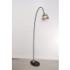 Lampadaire Holländer SNAIL ONE Noir, Argenté, 1 lumière