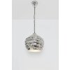 Suspension Holländer POMELO Argenté, 1 lumière