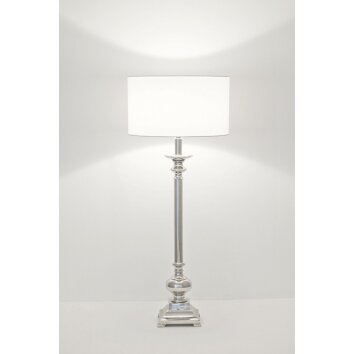 Lampe de table Holländer TASSO Argenté, 1 lumière