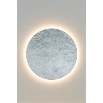 Applique murale Holländer METEOR LED Argenté, 1 lumière