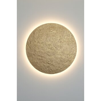 Applique murale Holländer METEOR GRANDE LED Or, 1 lumière