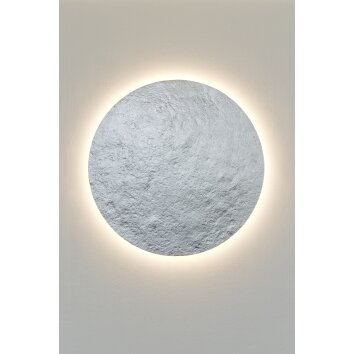 Applique murale Holländer METEOR GRANDE LED Argenté, 1 lumière