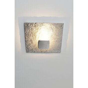 Plafonnier Holländer CESARE LED Argenté, 2 lumières