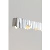 Suspension Holländer CASTELLO LED Argenté, 6 lumières