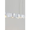 Suspension Holländer CASTELLO LED Argenté, 6 lumières