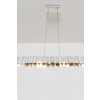 Suspension Holländer CASTELLO LED Argenté, 6 lumières