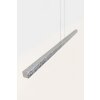 Suspension Holländer UNIVERSO LED Argenté, 6 lumières