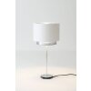 Lampe de table Holländer MATTIA RUND Argenté, 1 lumière