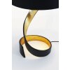 Lampe de table Holländer VORTICE Noir doré, 1 lumière