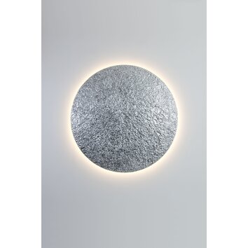 Applique murale Holländer METEOR GIGANTE LED Argenté, 1 lumière