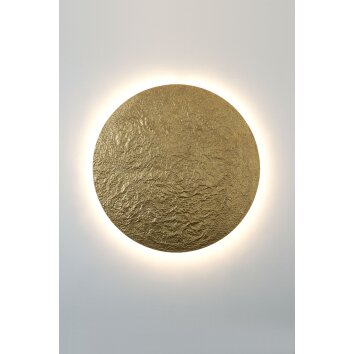 Applique murale Holländer METEOR GIGANTE LED Or, 1 lumière