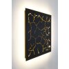 Applique murale Holländer LARICA LED Brun, Or, Noir, 1 lumière