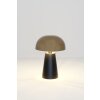 Lampe de table Holländer FUNGO Or, Noir, 1 lumière