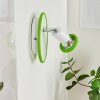 Applique murale Cabri LED Chrome, Vert, Blanc, 1 lumière