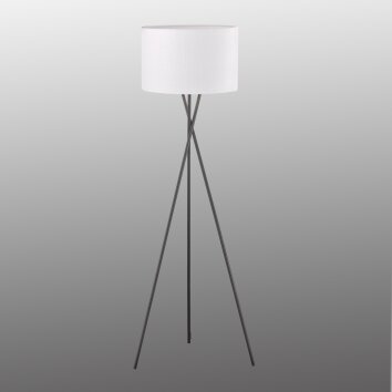 Lampadaire Fischer & Honsel Wotan Noir, 3 lumières