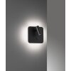 Applique murale Fischer & Honsel Mila LED Noir, 1 lumière