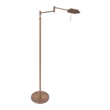 Lampadaire Steinhauer Retina LED Bronze, 1 lumière