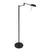 Lampadaire Steinhauer Retina LED Noir, 1 lumière