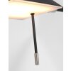 Lampadaire Steinhauer Retina LED Noir, 1 lumière