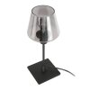 Lampe de table Steinhauer Ancilla Noir, 1 lumière