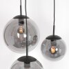 Suspension Steinhauer Bollique Noir, 3 lumières