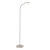 Lampadaire Steinhauer Platu LED Acier inoxydable, 1 lumière