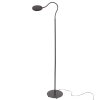 Lampadaire Steinhauer Platu LED Noir, 1 lumière